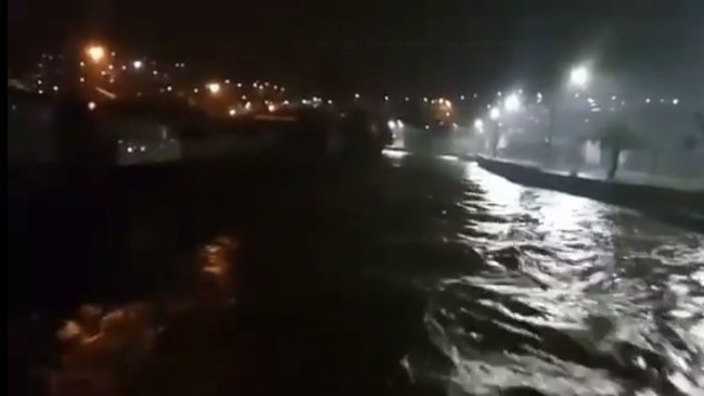 Onemi declaró Alerta Amarilla para la comuna de Curanilahue por amenaza de desborde