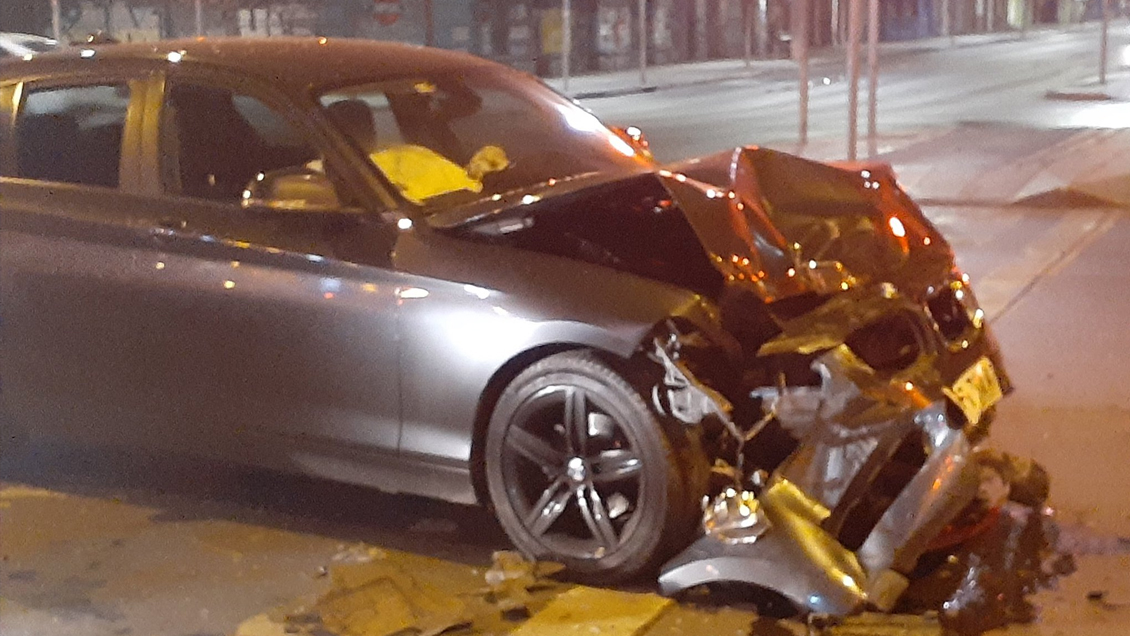 Conductor alcoholizado protagonizó colisión en Santiago