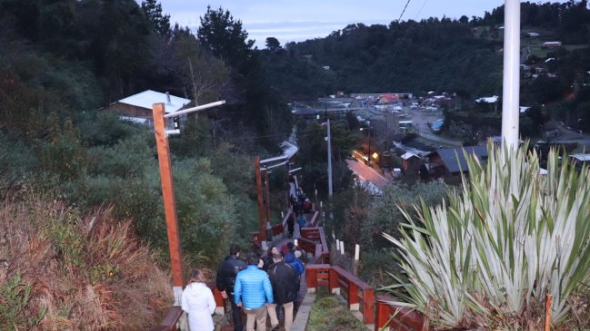 Inauguran plaza basada en la cosmovisión mapuche en Bahía Mansa