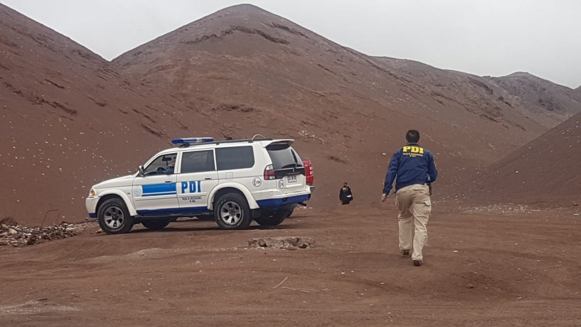 PDI investiga hallazgo de osamentas en apartada localidad de Antofagasta