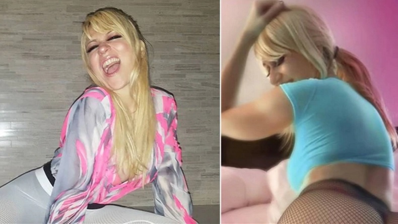 Cantante promocionó su debut como actriz porno con explícitos videos