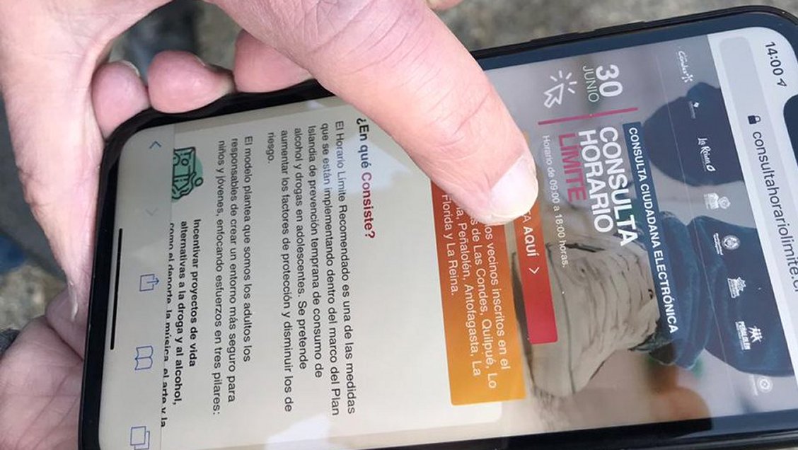 Alcalde Carter defendió consulta por límite horario a menores: 