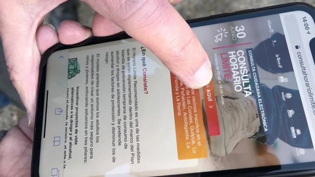 Alcalde Carter defendió consulta por límite horario a menores: 