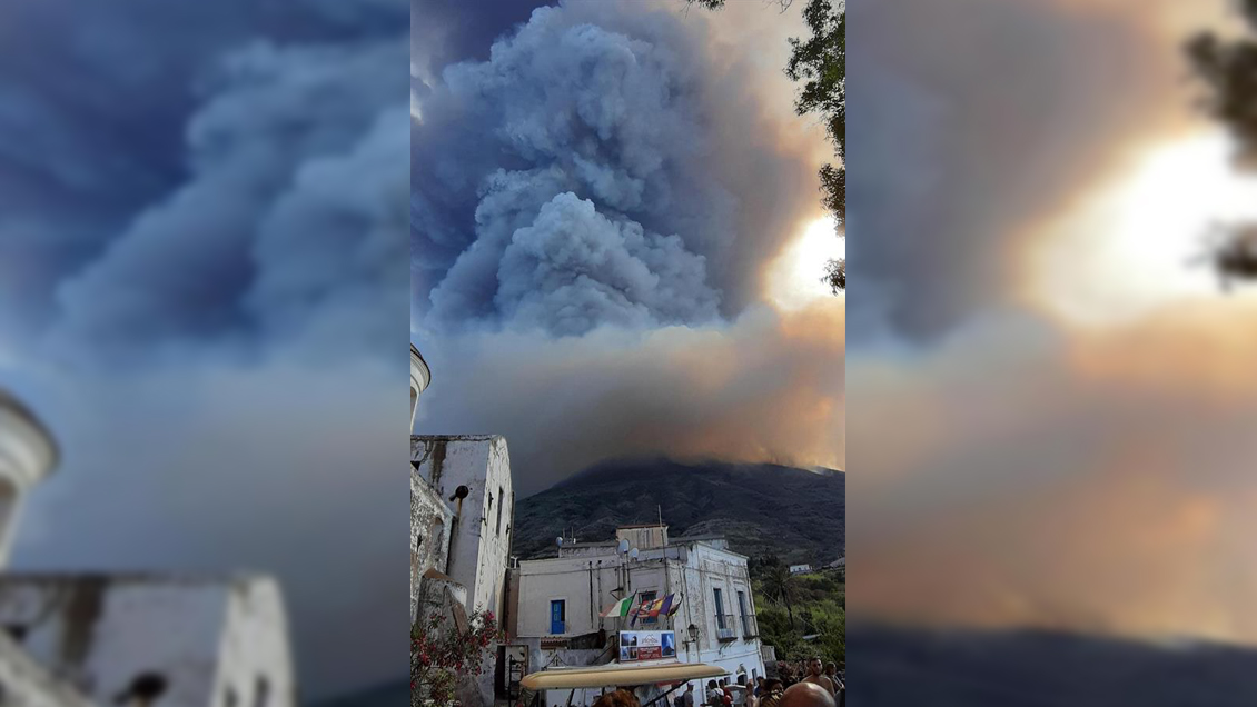 Un muerto y un herido en la explosión del volcán italiano Estrómboli