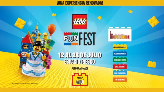 Vuelve el Lego Fun Fest, con la obra del brickman Ryan McNaught