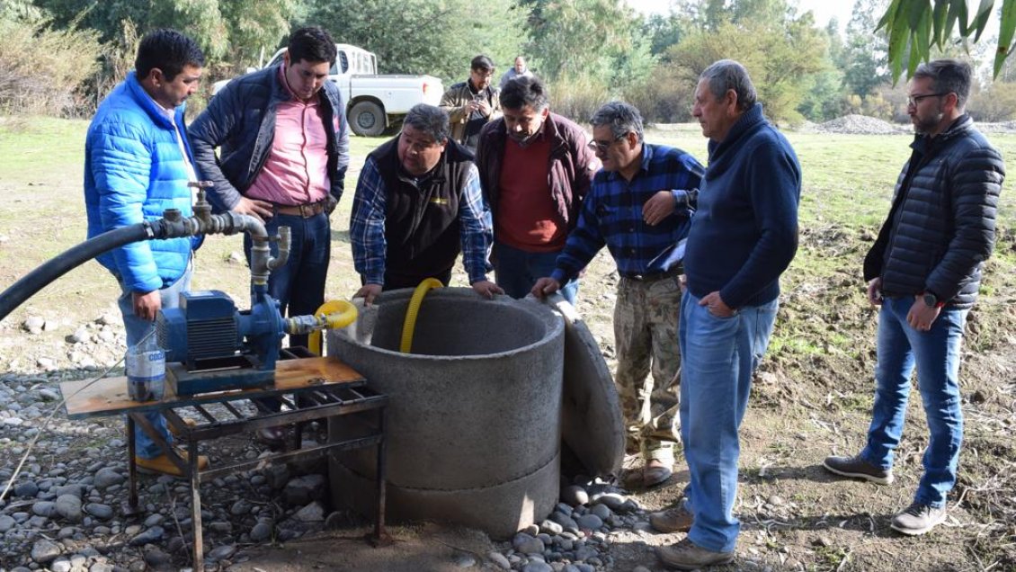 Adiós sequía: Histórica localidad del Maule cuenta con innovador sistema de extracción y distribución de agua