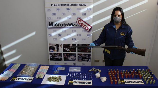 Operativo antidrogas dejó siete detenidos y 2.200 dosis incautadas en San Carlos