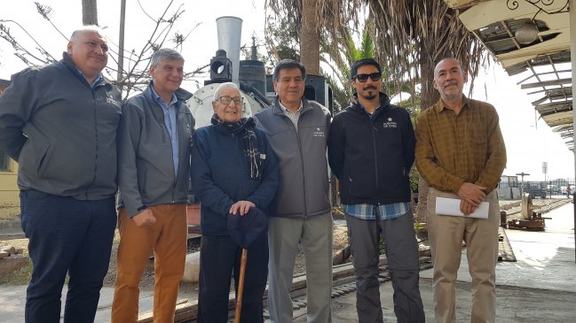 Visita ilustre conoció los detalles del proyecto para recuperar la estación del ferrocarril Arica - La Paz