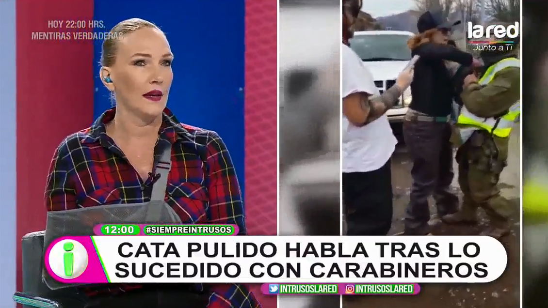 Catalina Pulido por detención de Carabineros: 