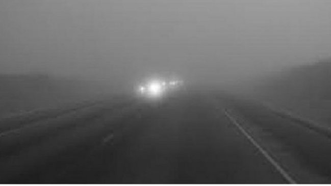Llaman a manejar con precaución por presencia de niebla en las rutas de Magallanes