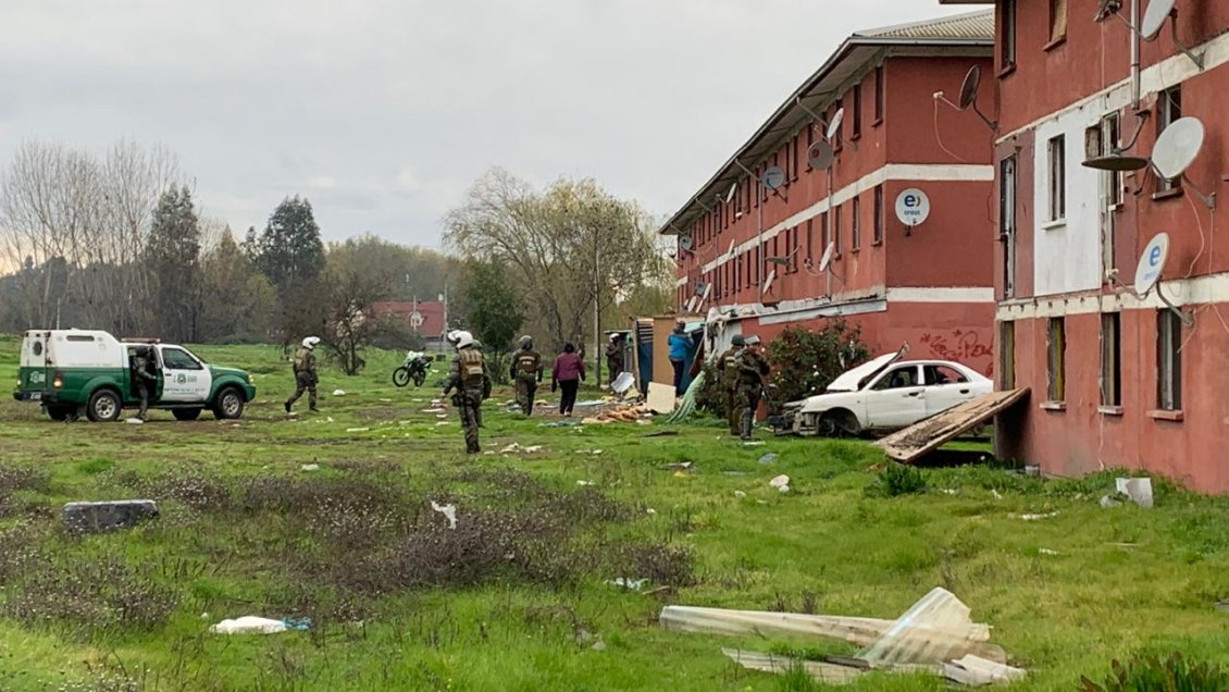 Redada de Carabineros permitió captura de sospechosos del robo a joyería en Talca