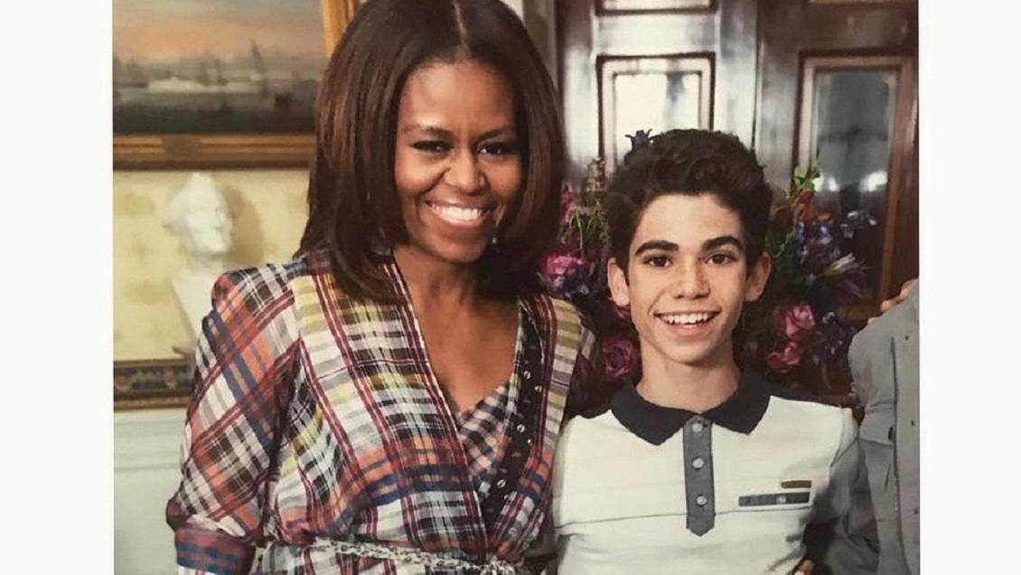 Michelle Obama dio un emotivo mensaje para despedir a Cameron Boyce