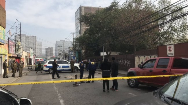 Presunto asaltante murió baleado tras frustrado robo en Estación Central