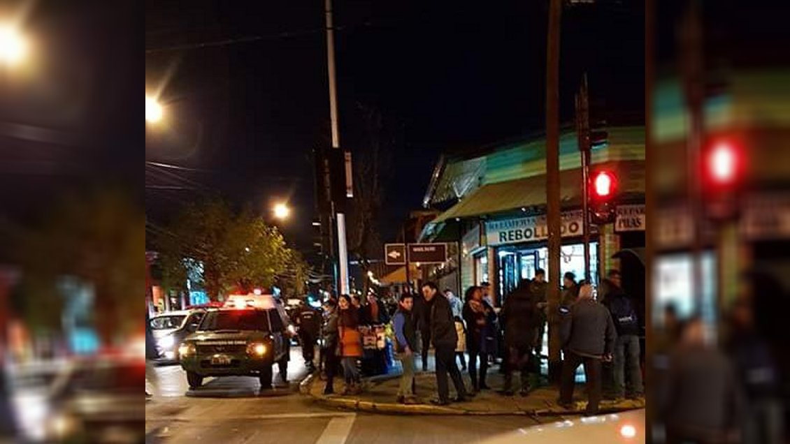 Robo a joyería terminó en balacera en pleno centro de Temuco