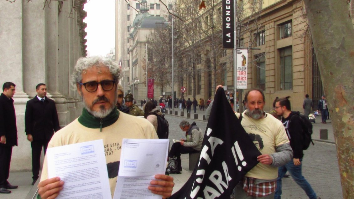 Familia y organizaciones pidieron al Presidente Piñera retomar búsqueda de José Vergara