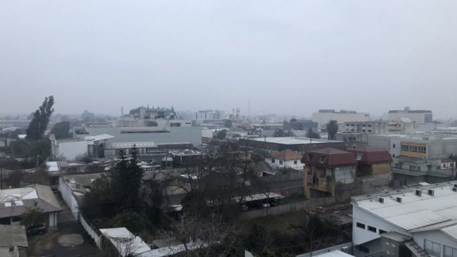 Declaran alerta ambiental para este jueves en O'Higgins