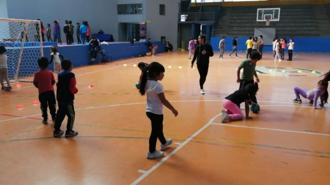 Inician Colonias Deportivas de Invierno en Alto Hospicio