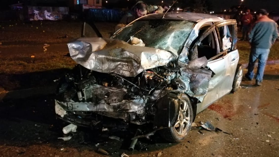 Un muerto dejó violento accidente de tránsito en Punta Arenas