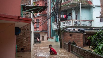  Los estragos que han causado las intensas precipitaciones en Nepal  