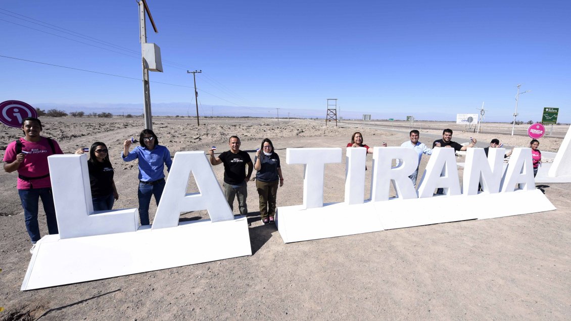 Inauguran parador fotográfico en La Tirana