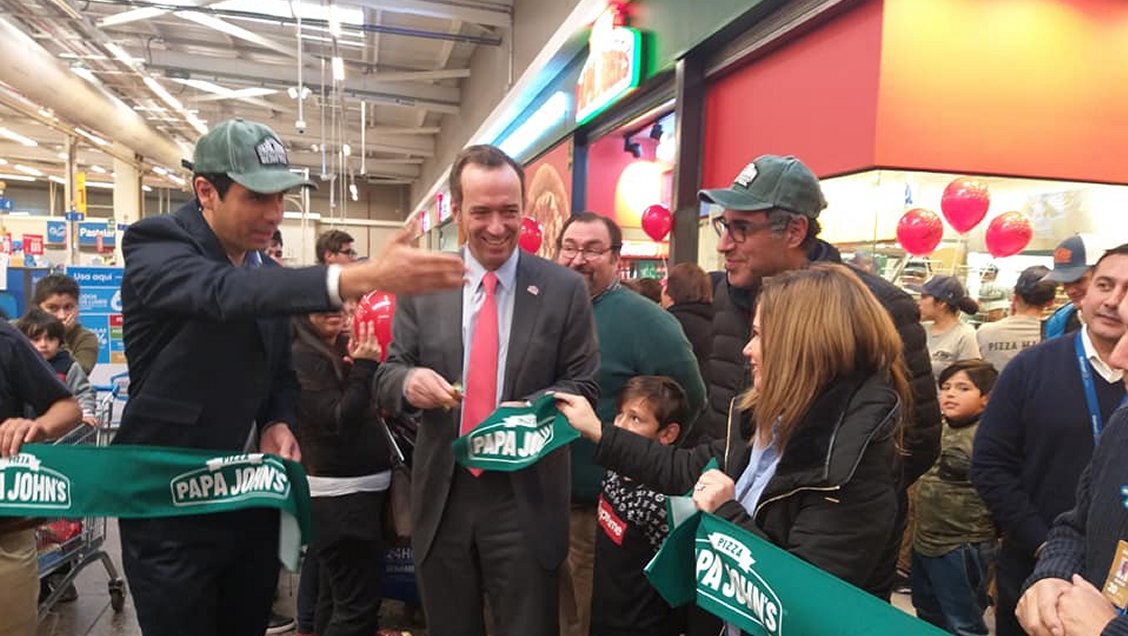 Papa John's, la primera cadena de comida rápida en llegar a La Pintana