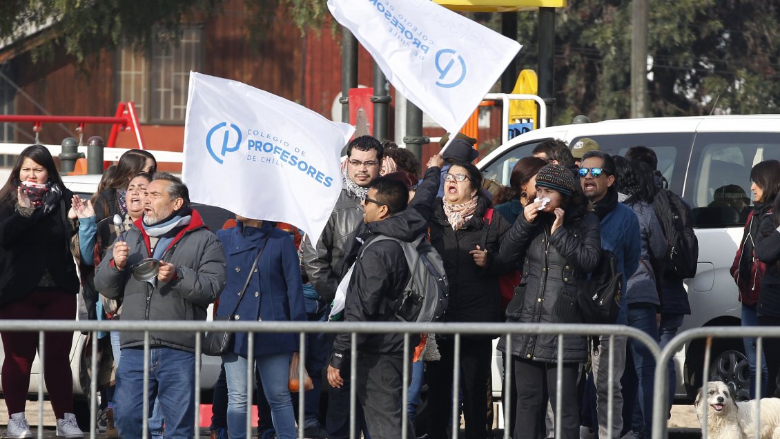 Paro de profesores: Dirigente acusa 
