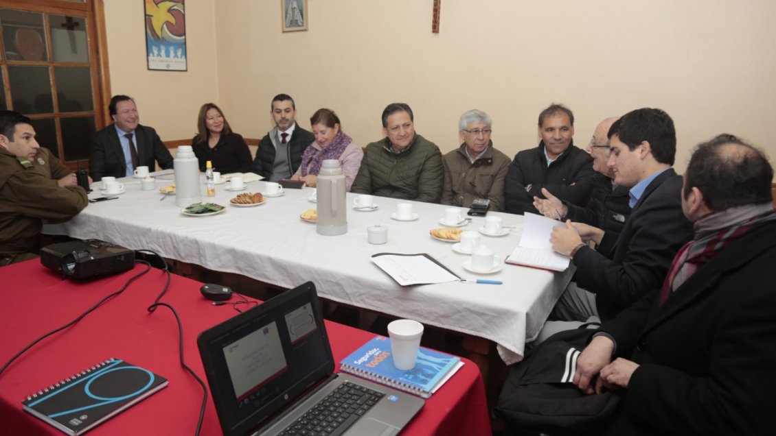 Crean mesa intersectorial para evitar delitos en el casco histórico de Talca