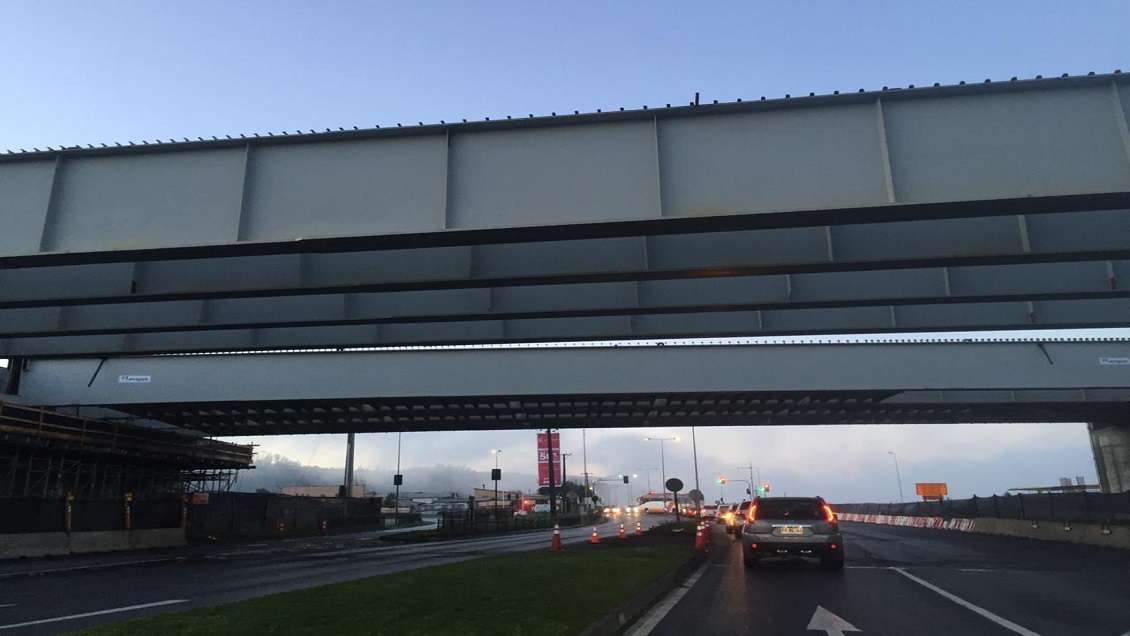 Esta noche es el último corte en la costanera de Concepción por obras del Puente Bicentenario