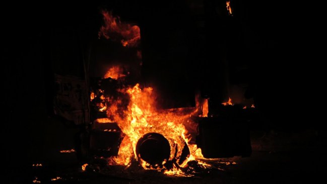 Constructora que sufrió ataque incendiario pide protección policial para continuar obras