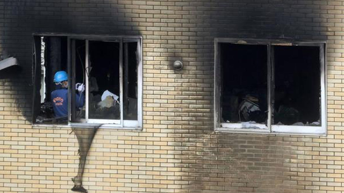 Detenido por incendio en Kyoto Animation culpa al estudio de robarle una novela