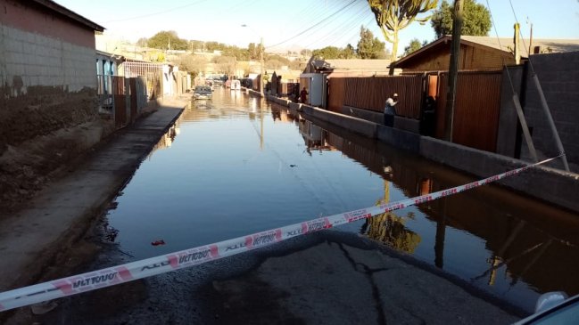 Dos cortes de agua no programados afectan a cuatro mil clientes de Copiapó