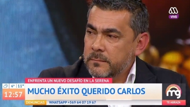 Emotiva despedida de notero hizo que 