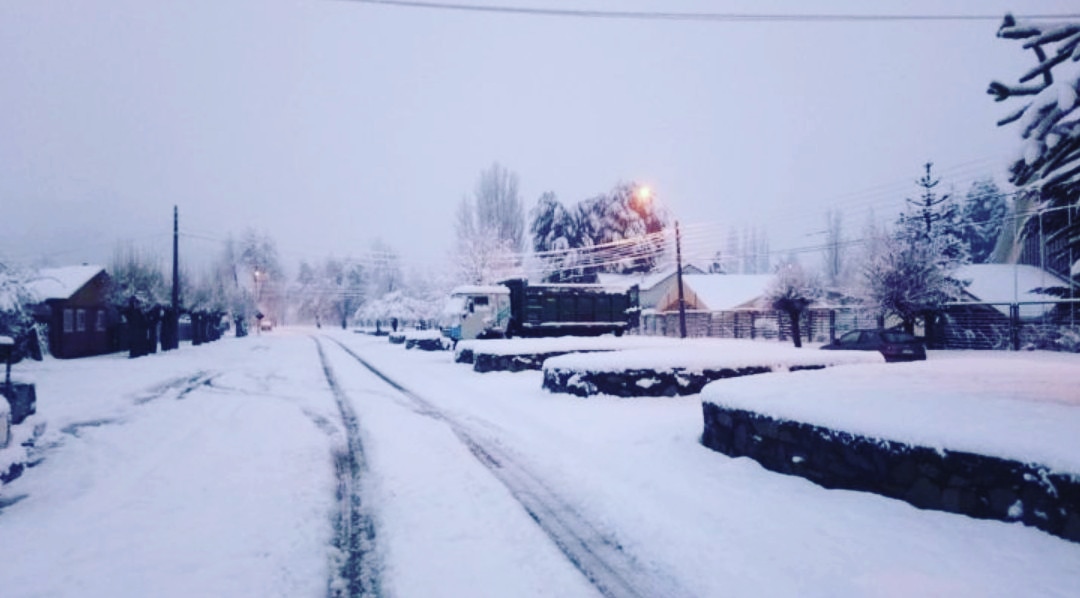 Lonquimay registró la temperatura más baja en lo que va corrido de este invierno: -12,7 grados