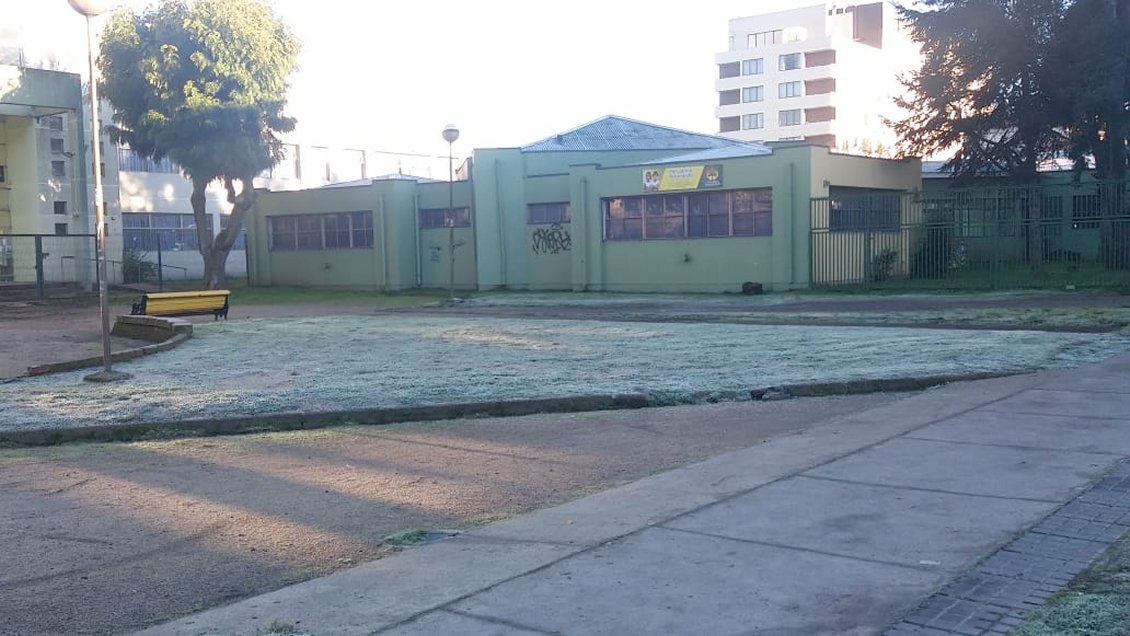 Concepción vivió la jornada más fría del año