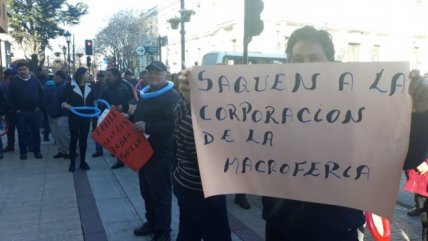  Comerciantes de Macroferia de Talca exigen rendición de cuentas  