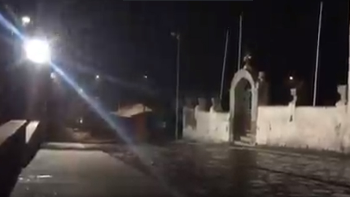 Se registra caída de agua nieve en la provincia de Parinacota