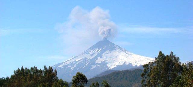 Aumentó actividad del Volcán Villarrica
