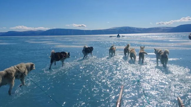 Ola de calor que afecta a Europa hace peligrar a Groenlandia