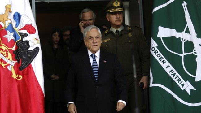 Piñera reitera: Nuestra lucha contra el terrorismo es total y sin tregua