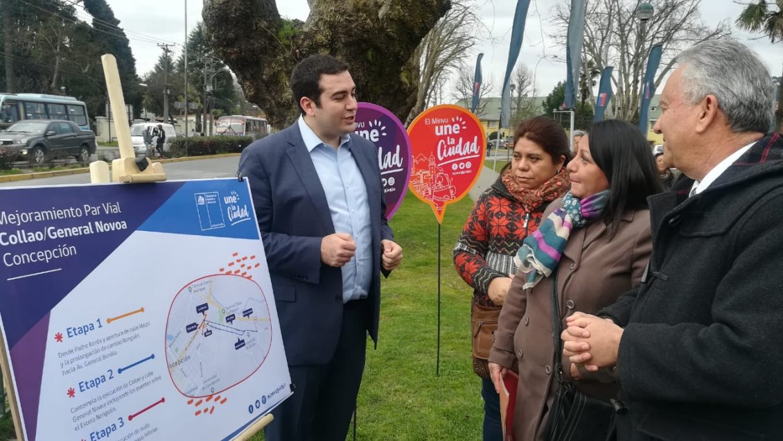 Asignan millonario monto para expropiar terrenos y construir corredor vial en Concepción