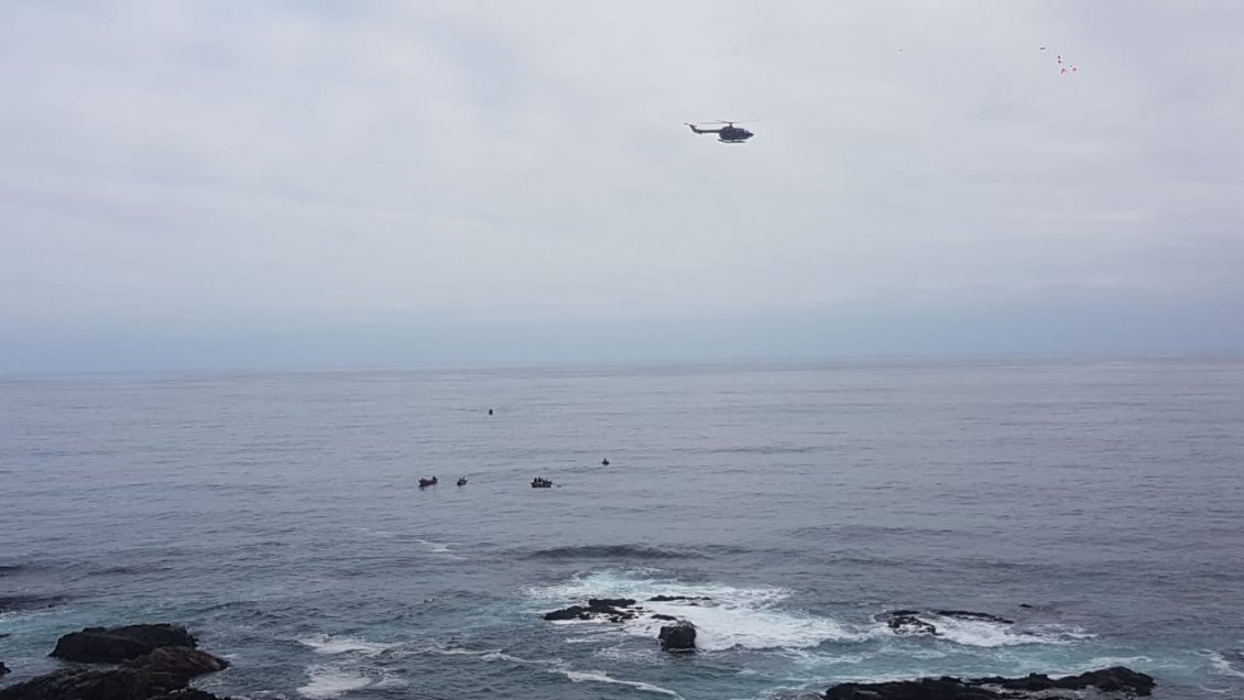 Encuentran sin vida a pescador extraviado en las costas de Pisagua