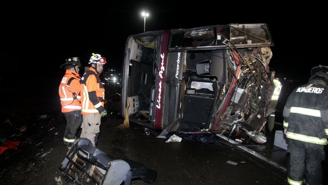 Accidente en Ruta 5 Sur: Seis pacientes continúan graves en el Hospital de Rancagua
