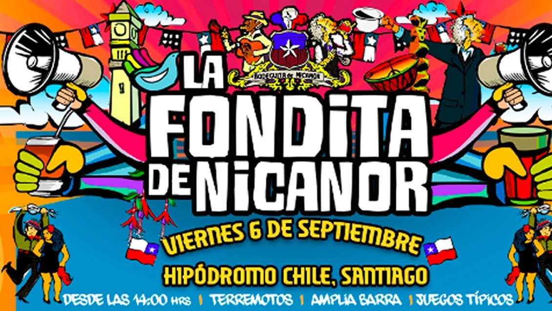 La Fondita de Nicanor anunció su cartel para adelantar Fiestas Patrias