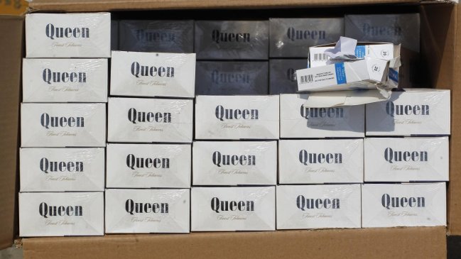 Incautan casi 300 millones de pesos en cigarrillos de contrabando en Renca