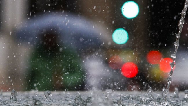 Las lluvias vuelven este miércoles a la Región Metropolitana