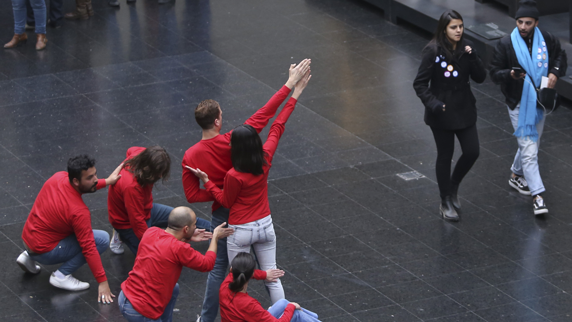Celebran centenario de Nemesio Antúnez con intervenciones en el Metro