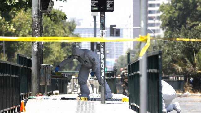 Fiscalía indaga 69 casos de colocación de artefactos explosivos