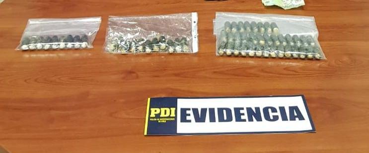 PDI detuvo a joven por porte de ovoides de cocaína en Los Vilos