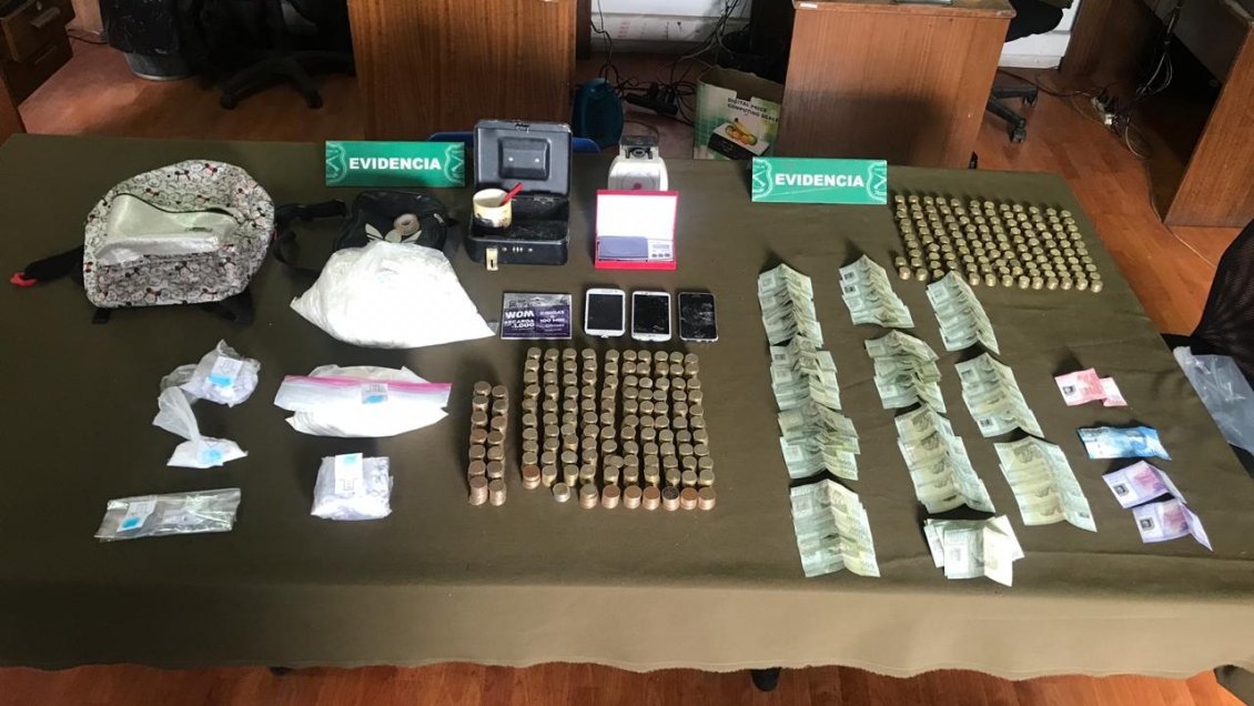 Cayó clan familiar que se dedicaba a la venta de droga en La Pintana