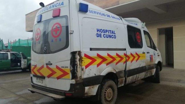 Dos sujetos robaron una ambulancia desde el Hospital de Cunco
